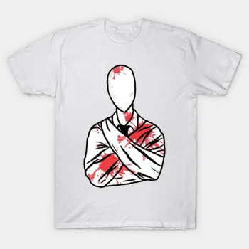 Футболка женская смирительная рубашка Slenderman Harajuku Print Kawaii футболка летняя женская футболка с коротким рукавом топ футболка S розовый