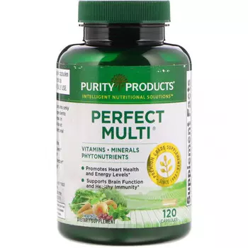 Purity Products, Витамины Perfect Multi, 120 капсул