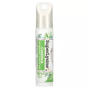 Quantum Health, Super Lysine+, ColdStick, солнцезащитное средство для губ, SPF 21, 5 г (0,17 унции)