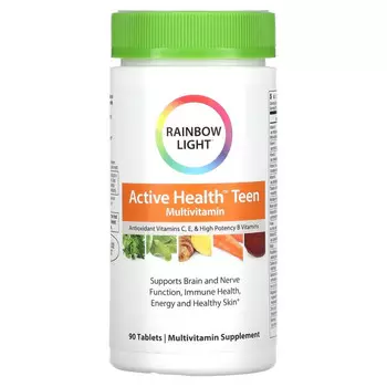 Rainbow Light, Active Health, для подростков, 90 таблеток