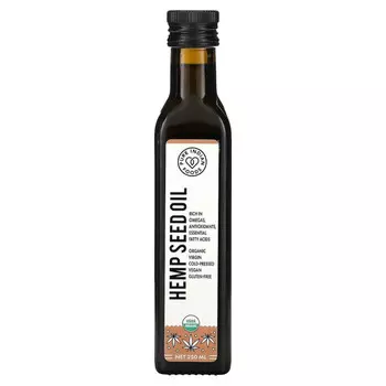 Pure Indian Foods, Конопляное масло, 250 мл