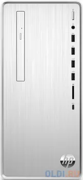 ПК HP Pavilion TP01-1032ur MT Ryzen 5 4600G (3.7)/8Gb/SSD256Gb/RX 550 2Gb/CR/Free DOS 3.0/GbitEth/WiFi/BT/310W/серебристый
