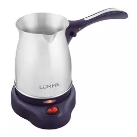 турка электрическая LUMME LU-1631 400Вт 0,5л серебристый/синий