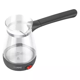 турка электрическая LUMME LU-1632 600Вт 0,5л стекло черн.