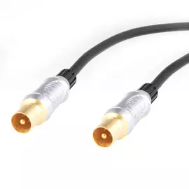 удлинитель ТВ GODIGITAL 3211C-05 штекер-штекер 5,0м черн.