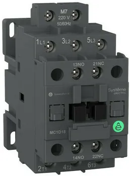 Контактор Systeme Electric MC1D09B7 MC1D 3P 9A НО+НЗ 24V 50/60ГЦ