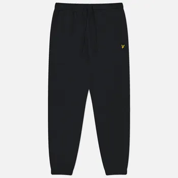 Мужские брюки Lyle & Scott Slim Sweat Elasticated, цвет чёрный, размер XL