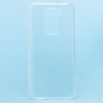 Чехол-накладка Ultra Slim для смартфона Xiaomi Redmi Note 9, силикон, прозрачный (117454)