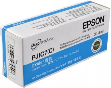 Картридж/ EPSON C13S020688 PJIC7 Cyan Discproducer Ink PP100.