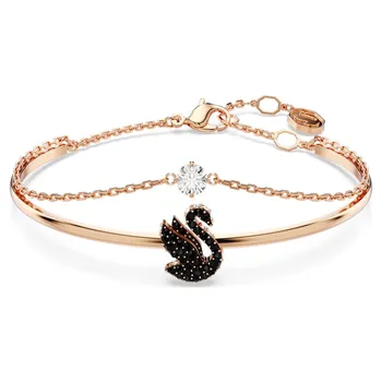 Браслет в виде лебедя Swarovski