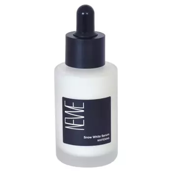 антивозрастная сыворотка для лица с осветляющим эффектом newe snow white serum whitening