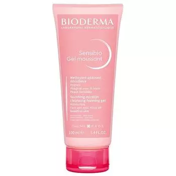 Гель для умывания для нормальной и чувствительной кожи лица Sensibio Bioderma/Биодерма 100мл