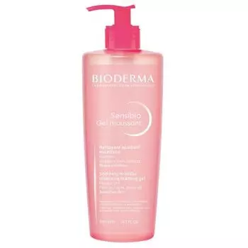 Гель для умывания нормальной и чувствительной кожи лица Sensibio Bioderma/Биодерма туба 500мл