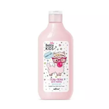 Гель-пена для ванны для девочек 3-7 лет Бабл Гам Belita Kids 30мл