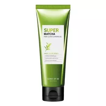 Гель очищающий д/умывания экстракт чая матча Super matcha pore clean cleansing gel Some By Mi 100мл