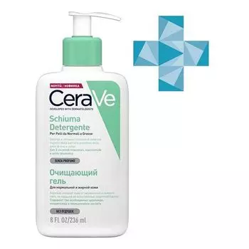 Гель очищающий для нормальной и жирной кожи CeraVe /ЦераВе 236мл