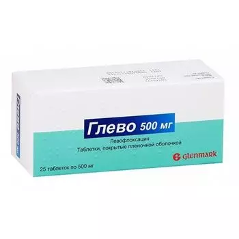 Глево таблетки п/о плен. 500мг 25шт