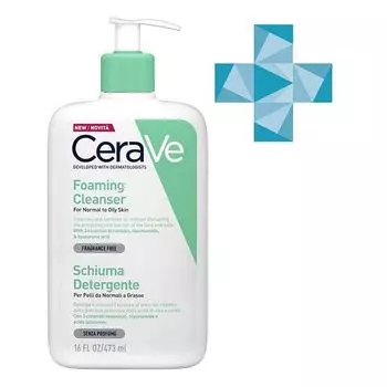 Гель очищающий для нормальной и жирной кожи CeraVe /ЦераВе 473мл