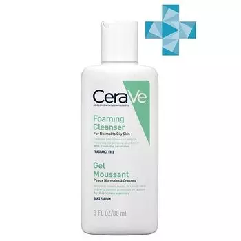 Гель очищающий для нормальной и жирной кожи CeraVe /ЦераВе 88мл