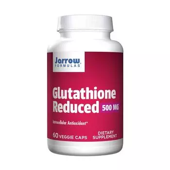 Глутатион Редьюсд 500мг Jarrow Formulas капсулы вегетарианские 680мг 60шт