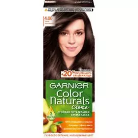 Крем-краска для волос Garnier Color Naturals 4.00 Глубокий темно-каштановый 110 мл