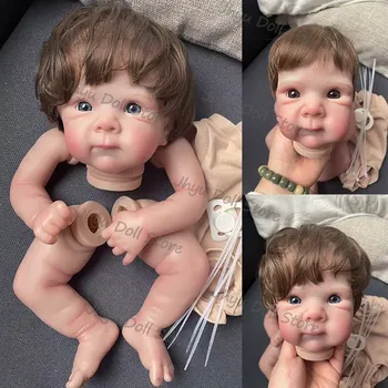 Кукла-младенец Bettie 3D с лицом и волосами, 45 см