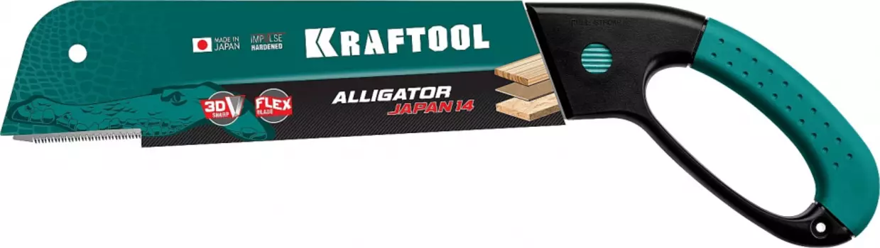 Ножовка по дереву Kraftool KATRAN FINE CUT CARPENTRY, длина полотна 300 мм (1-15181-30-14)