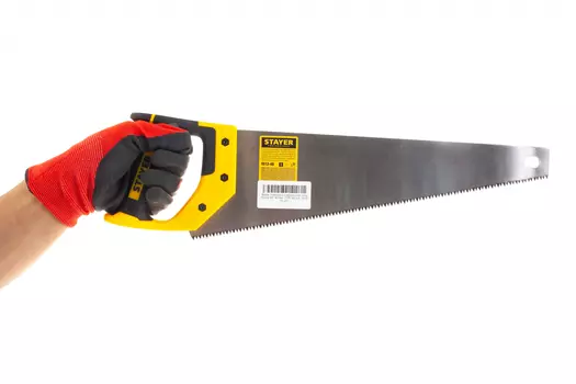 Ножовка по дереву STAYER PROFESSIONAL Cobra 3D, шаг зубьев 3.5 мм, длина полотна 400 мм (1512-40)