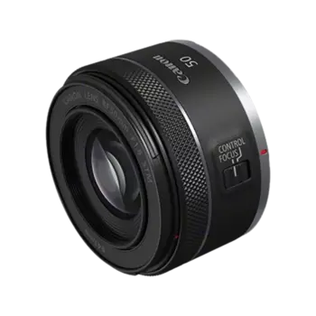 Объектив Canon RF 50mm F1.8 STM, стандартный, черный (4515C005)