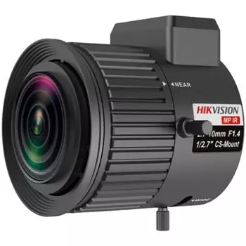 Объектив HikVision, вариофокальный 2,7-10 мм 3 Мп, черный (TV2710D-MPIR)