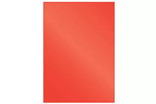 Обложки для переплета Chromo A4, картон, 100 шт., красные, Fellowes (FS-53783)