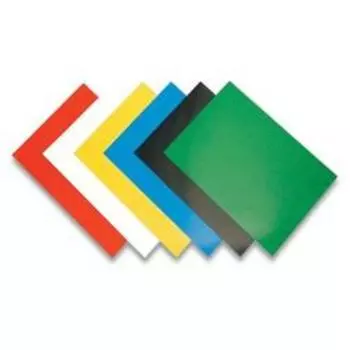 Обложки для переплета Chromolux A4, картон, 230 г/м, 100 шт., синие, глянцевые, Fellowes (LA-7869001)