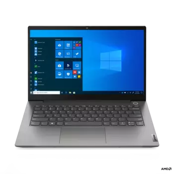 Ноутбук Lenovo ThinkBook 14 G3 14" 1920x1080, AMD Ryzen 3 - 5300U 2.6GHz, 8Gb RAM, 256Gb SSD, без ОС, серый (21A2003MRU)