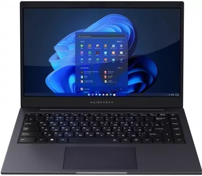 Ноутбук Maibenben Smart S14A-R545UM 14" IPS 1920x1080, AMD Ryzen 5 Pro 4650U 2.1 ГГц, 8Gb RAM, 512Gb SSD, W11, темно-синий (S14A-R545UMB1SHURE0)