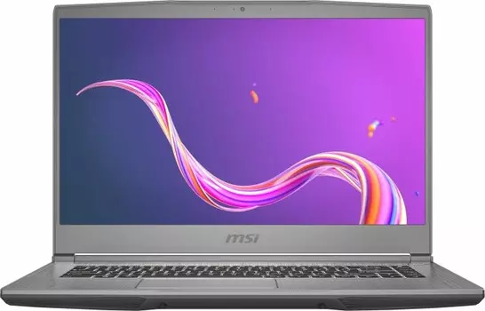 Ноутбук MSI Creator 15M A10SD-642RU 15.6" 1920x1080, Intel Core i7-10750H 2.6GHz, 16Gb RAM, 512Gb SSD, GeForce GTX1660Ti Max-Q-6Gb, WiFi, BT, Cam, W10, серый (9S7-16W124-642) плохая упаковка