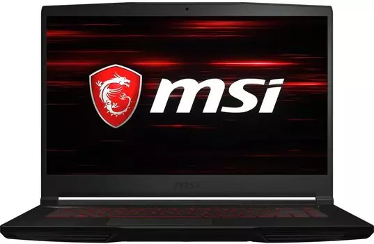 Ноутбук MSI GF63 Thin 10SCSR-1653XRU 15.6" IPS 1920x1080, Intel Core i5 10500H 2.5GHz, 8Gb RAM, 256Gb SSD, NVIDIA GeForce GTX 1650 Ti-4Gb, DOS, черный (9S7-16R412-1653)