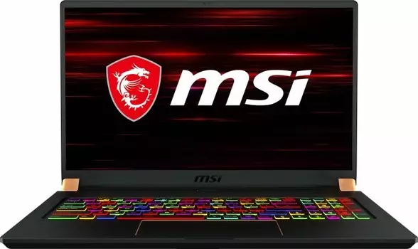 Ноутбук MSI GS75 Stealth 10SFS-402RU 17.3" 1920x1080, Intel Core i9-10980HK 2.4GHz, 16Gb RAM, 1Tb SSD, GeForce RTX 2070 Super MaxQ -8Gb, WiFi, BT, Cam, W10, черный (9S7-17G311-402) плохая упаковка