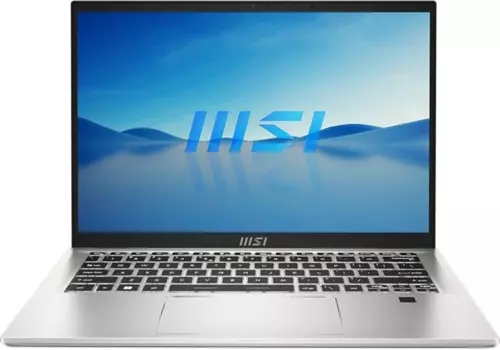 Ноутбук MSI Prestige 14H B12UCX-608US 14" IPS 1920x1080, Intel Core i5 12500H 2.5 ГГц, 16Gb RAM, 512Gb SSD, NVIDIA GeForce RTX 2050-4Gb, W11, серебристый (9S7-14F122-608)