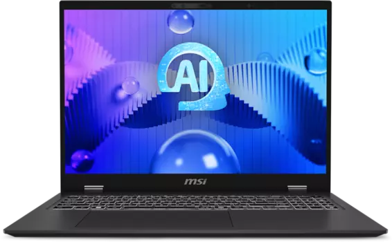 Ноутбук MSI Prestige 16 AI Studio B1VEG 16" IPS 2560x1600, Intel Core Ultra 7 155H 1.4 ГГц, 16Gb RAM, 1Tb SSD, NVIDIA GeForce RTX 4050-6Gb, без OC, серый (9S7-15A211-222)