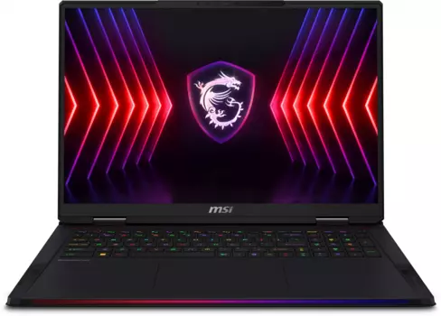 Ноутбук MSI Raider 18 HX A7VIG-026RU 18" IPS 2560x1600, AMD Ryzen 9 7945HX3D 2.3 ГГц, 32Gb RAM, 2Tb SSD, NVIDIA GeForce RTX 4090-16Gb, W11, черный (9S7-182K32-026)