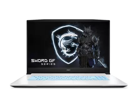 Ноутбук MSI Sword 17 A12UD-248XRU 17.3" IPS 1920x1080, Intel Core i5 12500H 2.5 ГГц, 16Gb RAM, 512Gb SSD, NVIDIA GeForce RTX 3050 Ti-4Gb, без OC, белый (9S7-17L423-248)