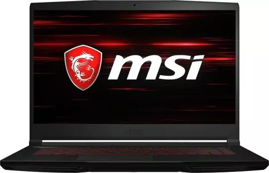 Ноутбук MSI Thin GF63 11SC-623RU 15.6" IPS 1920x1080, Intel Core i5 11400H 2.2 ГГц, 8Gb RAM, 256Gb SSD, NVIDIA GeForce GTX 1650-4Gb, без OC, черный (9S7-16R612-623)