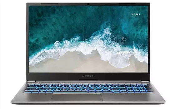 Ноутбук Nerpa Caspica A752-15 15.6" IPS 1920x1080, AMD Ryzen 7 5825U 2 ГГц, 8Gb RAM, 512Gb SSD, без OC, черный/серый (A752-15AC085100K)