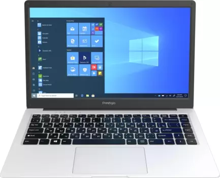 Ноутбук Prestigio 141 C5 14.1" 1366x768, Intel Celeron N3350 1.1GHz, 4Gb RAM, 64Gb eMMC, W10Pro, серый (PSB141C05CGP_MG_CIS)