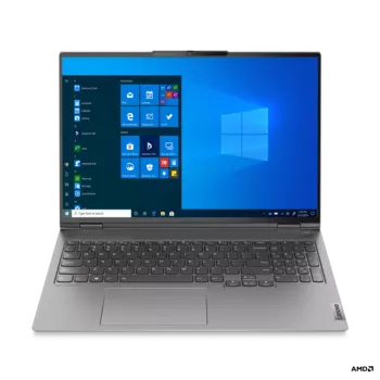 Ноутбук Lenovo Thinkbook 16p G2 ACH 16" IPS 2560x1600, AMD Ryzen 7 5800H 3.2GHz, 16Gb RAM, 1Tb SSD, NVIDIA GeForce RTX 3060-6Gb, W11Pro, серый (20YM003ERU)