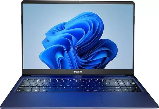 Ноутбук Tecno MegaBook T1 15.6" IPS 1920x1080, Intel Core i3 1005G1 1.2 ГГц, 12Gb RAM, 256Gb SSD, Linux, синий (T1 i3 12+256G Denim Blue Linux)