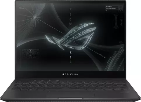 Ноутбук-трансформер ASUS ROG Flow X13 GV301QC-K6120T 13.4" IPS 3840x2400 Touch, AMD Ryzen 9 5980HS 3GHz, 32Gb RAM, 1Tb SSD, NVIDIA GeForce RTX 3050-4Gb, W10, черный (90NR04G5-M000R0)