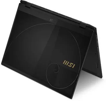 Ноутбук-трансформер MSI Summit E16 Flip A12UCT-212RU 16" IPS 2560x1600 Touch, Intel Core i5-1240P 1.7GHz, 16Gb RAM, 512Gb SSD, NVIDIA GeForce RTX 3050-4Gb, W11, черный (9S7-159231-212)