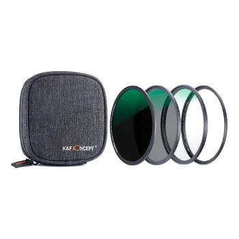 Комплект светофильтров K&F Concept 3 in 1 magnetic (MCUV+CPL+ND1000) 52мм SKU.1620