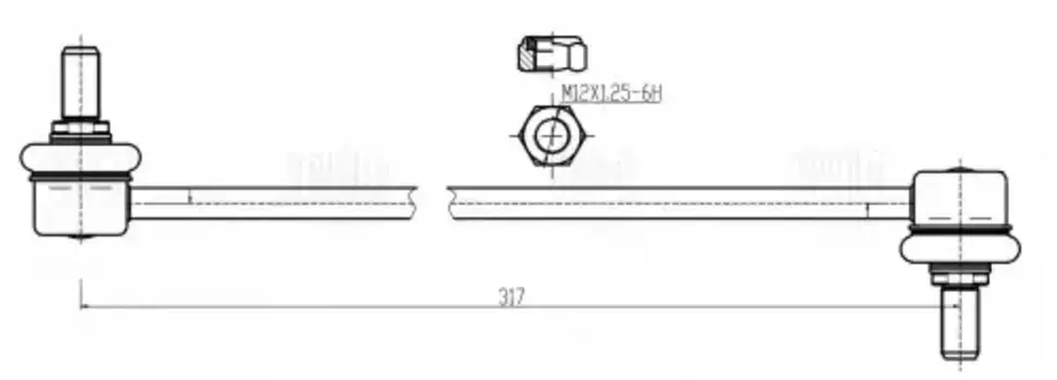 Тяга стабилизатора TRIALLI SP2301